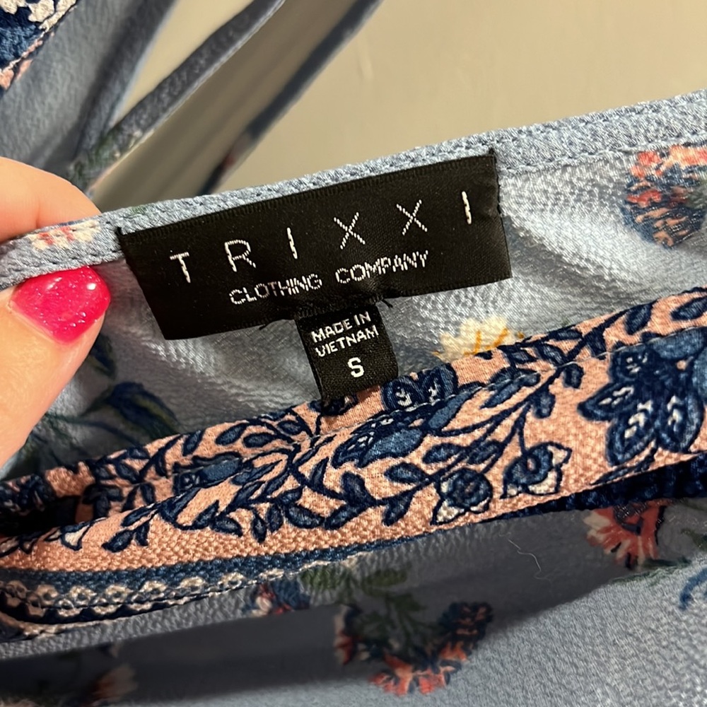 Light Blue Romper Size Small - image 3